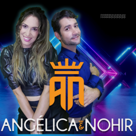 Angélica e Nohir a animação de sua festa